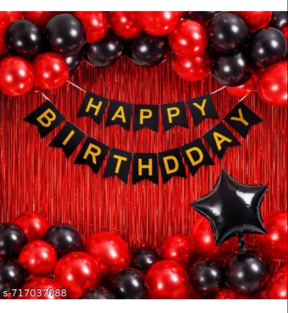 Birthday decoration items