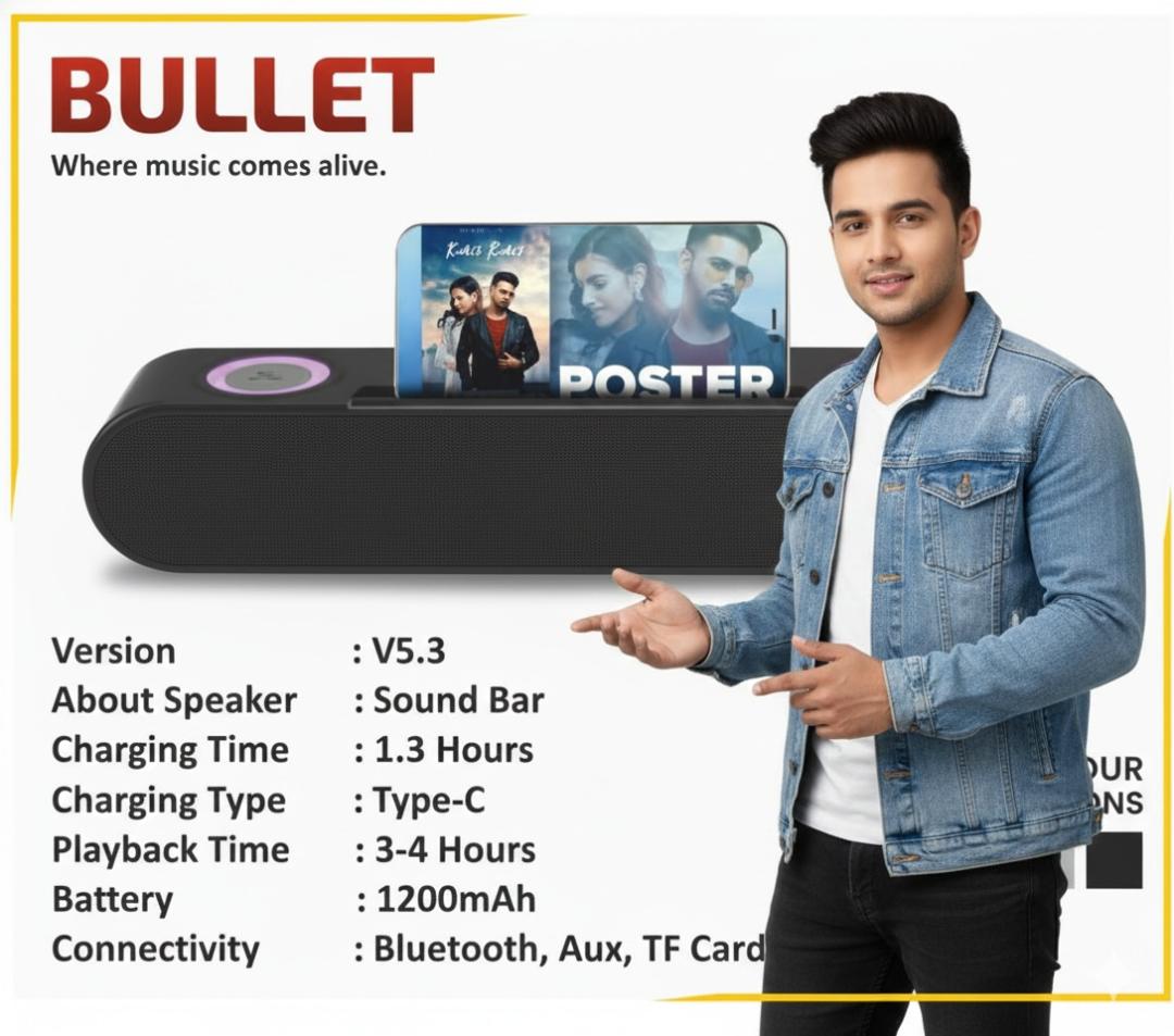Bullet Bluetooth Speaker