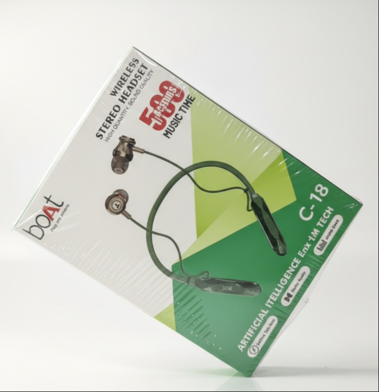 Boat C-18 Wireless Stereo Headset (or neckband).