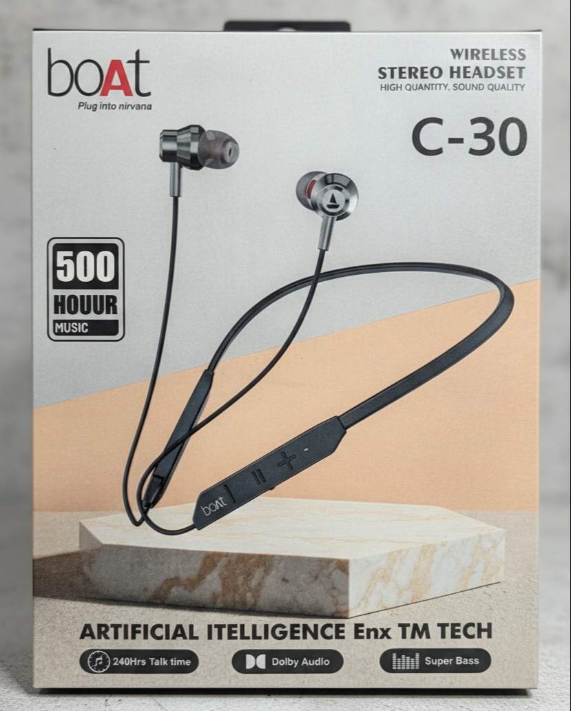 Boat C-30 Wireless Stereo Neckband.