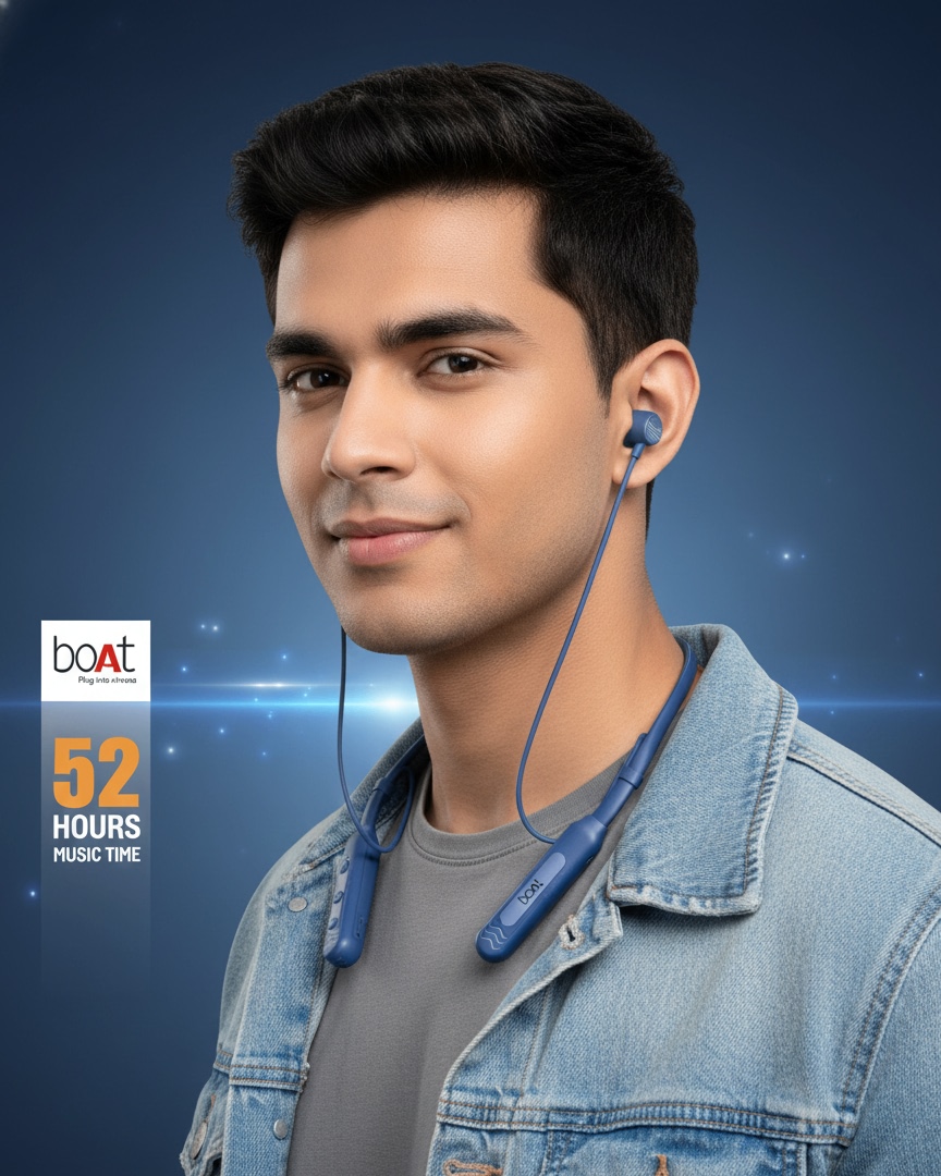 Boat D-52 (or possibly D-52 Pro) Bluetooth neckband