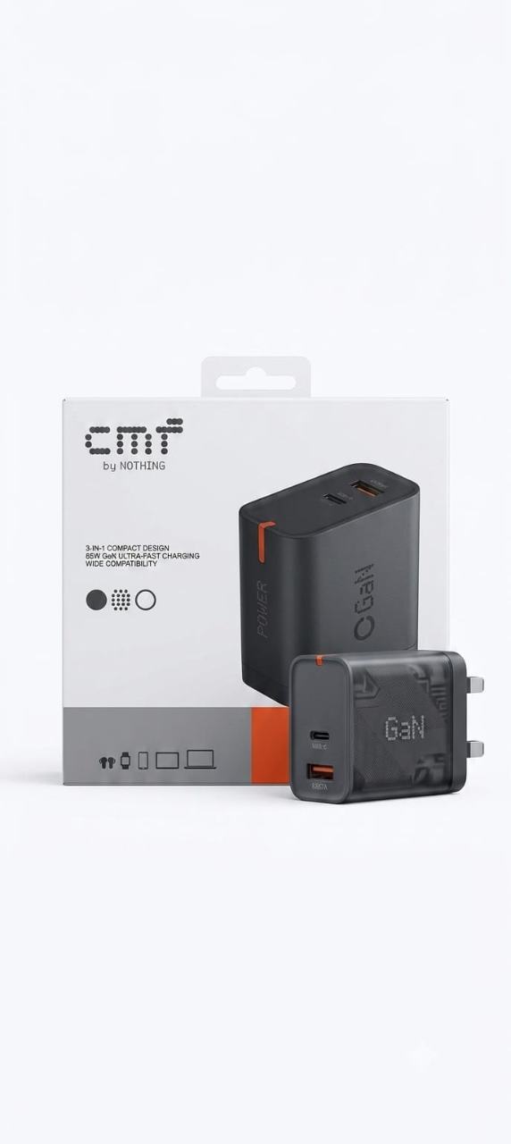 CMF by Nothing Power 65W GaN Charger Warranty 6Month