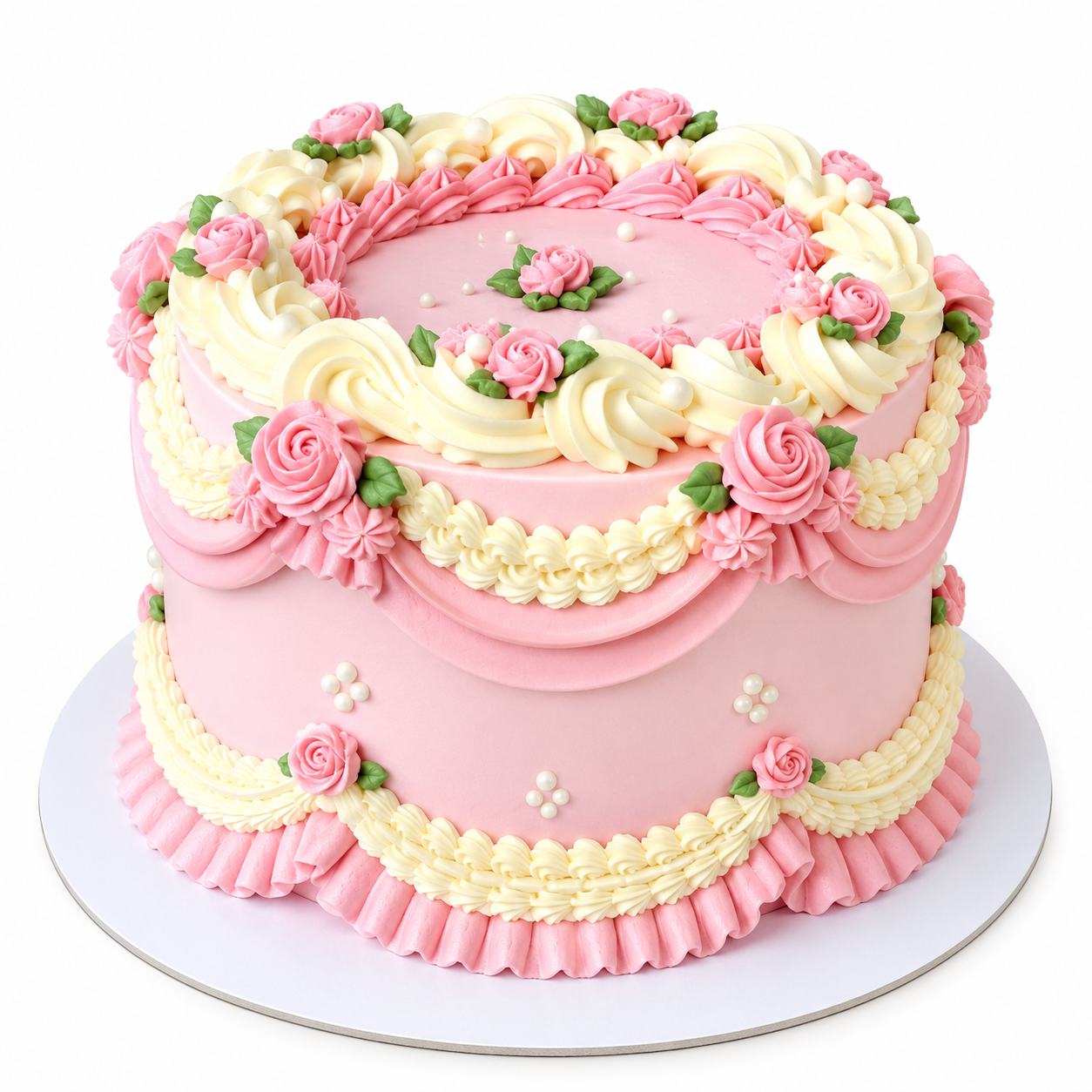 Elegant Birthday & Celebration Cake