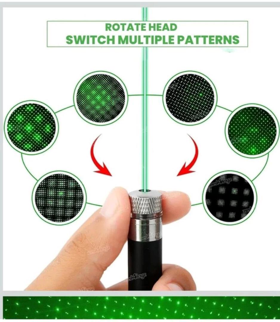 Green Laser Pointer with Multiple Pattern