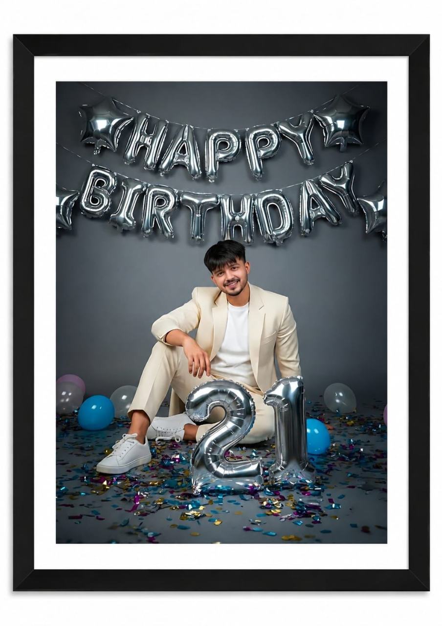 Happy 21st Birthday Photo Frame