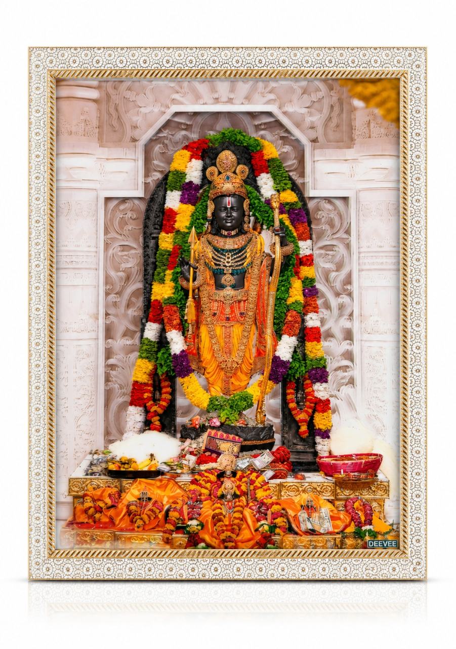 Lord shri ram lalla  (12×18 Size)