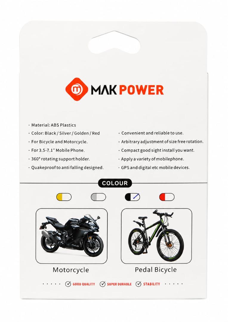 MAK POWER BICYCLE MOBILE HOLDER 