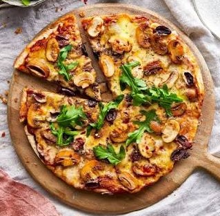 Mushroom Pizza