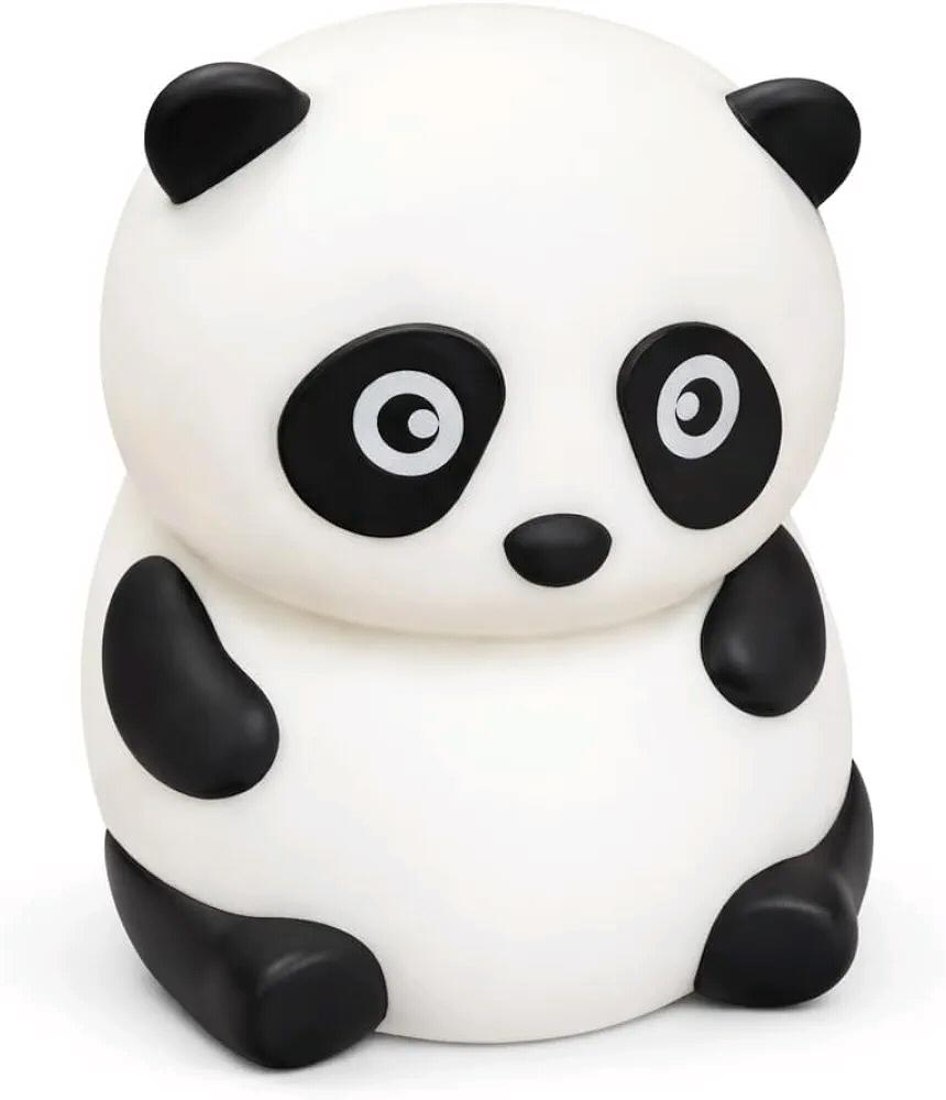 Panda Silicone Night Light for Kids, Soft Touch LED Bedside Lamp, USB Rechargeable Cute Panda Lamp for Baby Room & Bedroom 53% off
