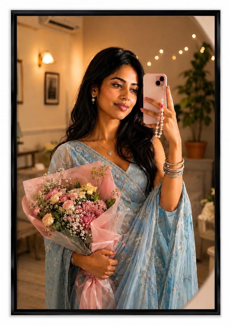 Personalized Mirror Selfie Photo