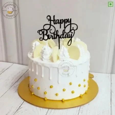Pineapple paradise cream cake eggless