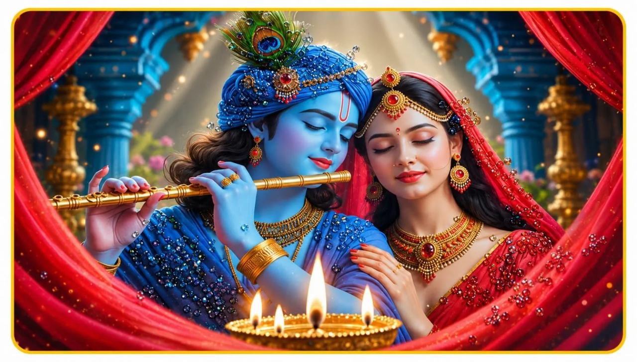 Radha Krishna  (12×18 Size)
