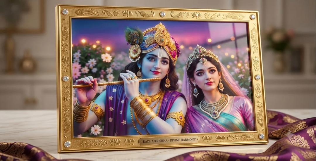 Radha Krishna  (12×18 Size)