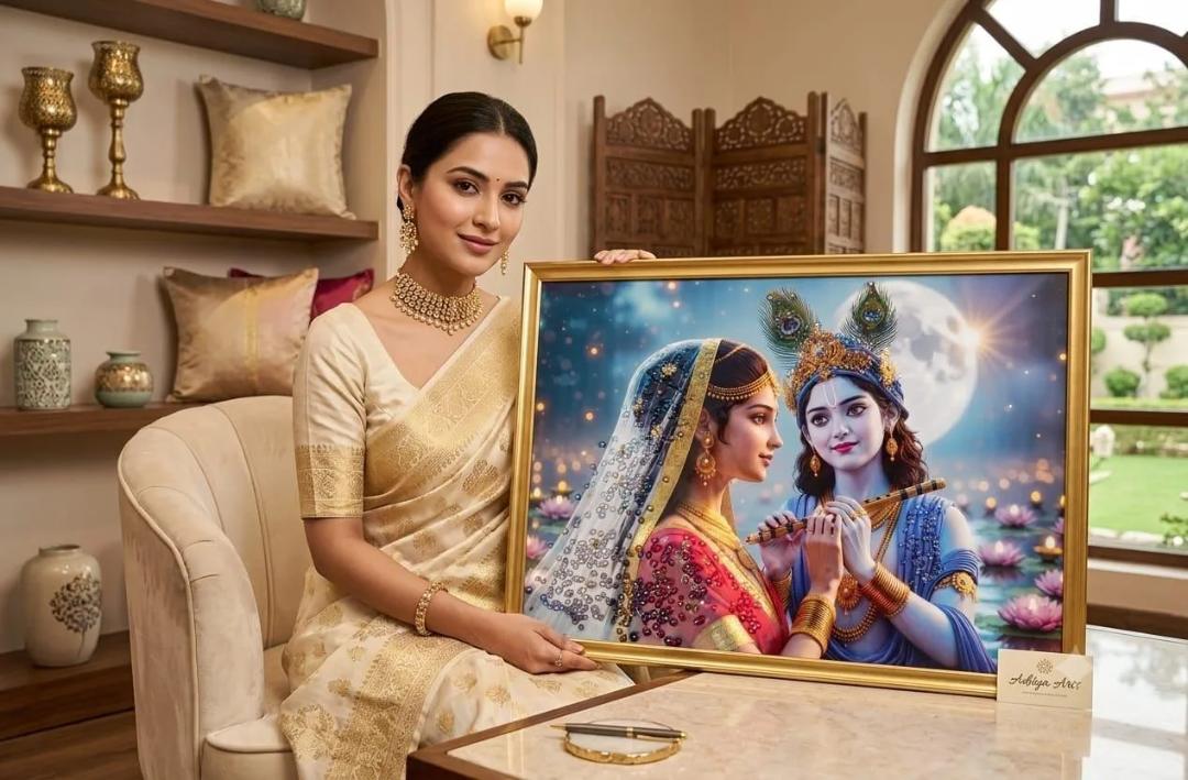 Radha Krishna  (12×18 Size)