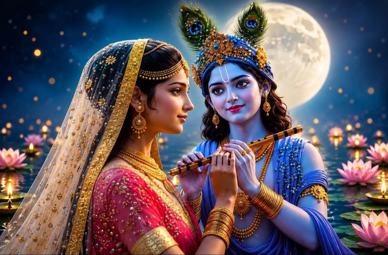 Radha Krishna  (12×18 Size)