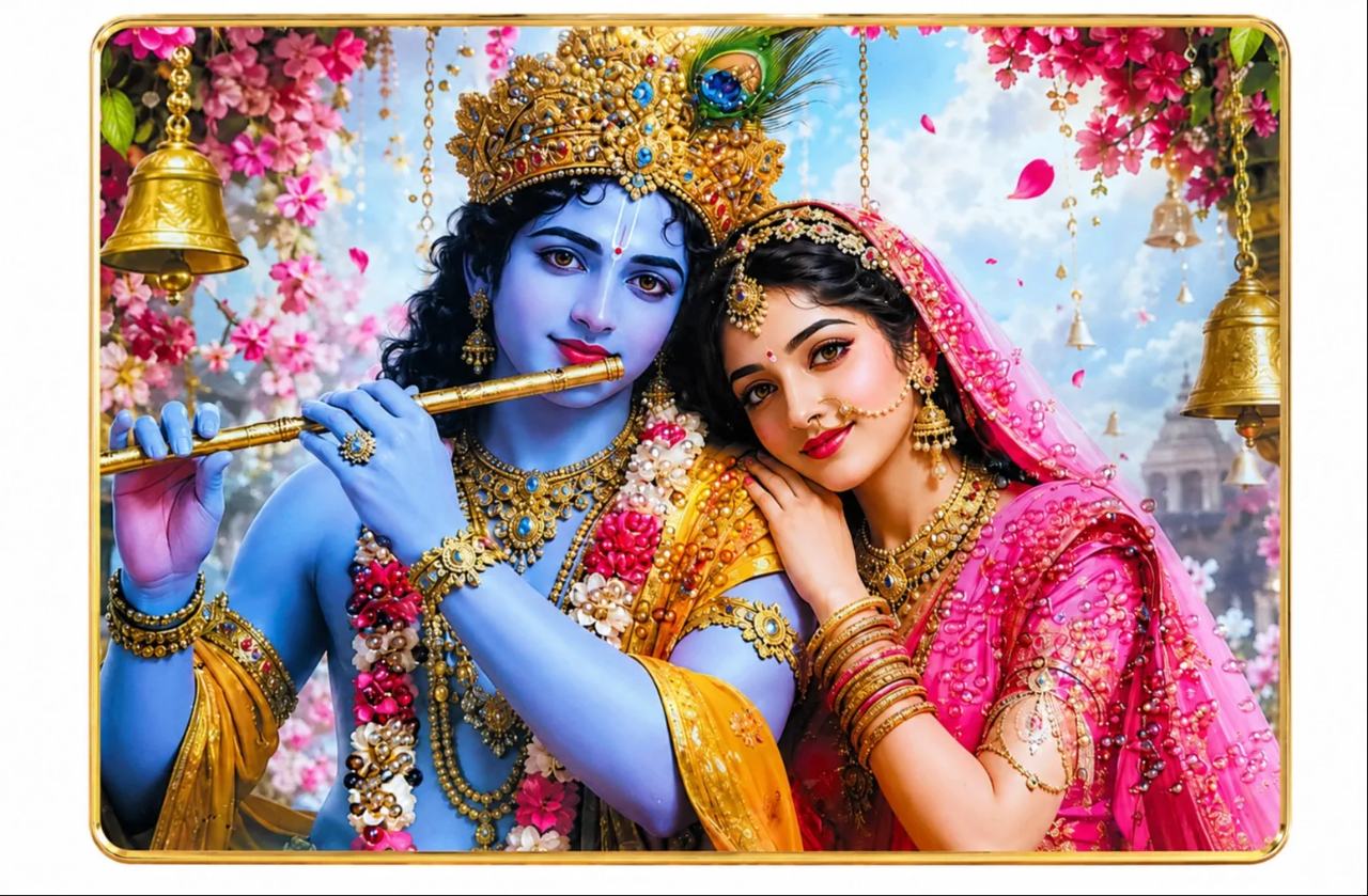 Radha Krishna  (12×18 Size)