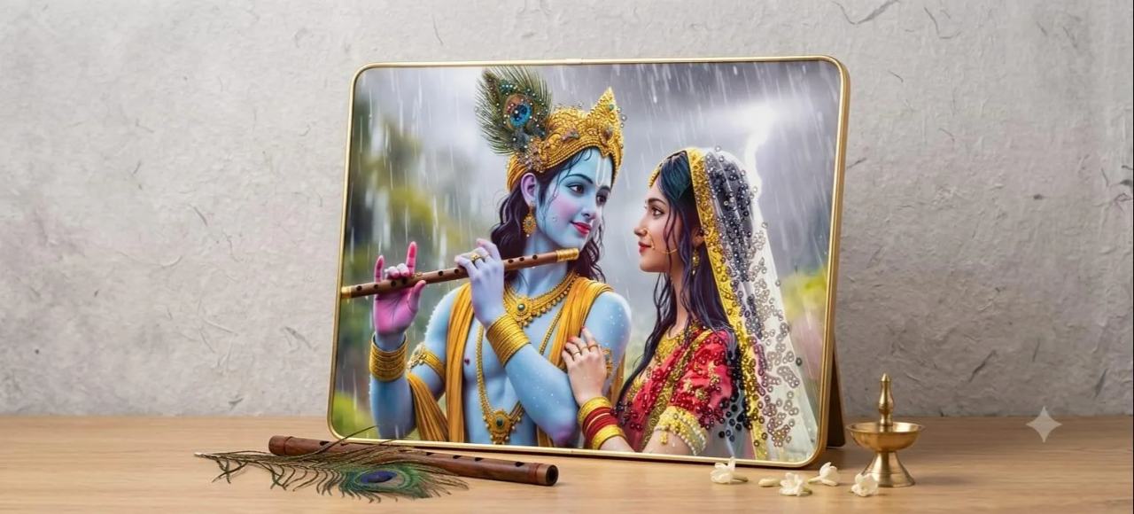 Radha Krishna  (12×18 Size)