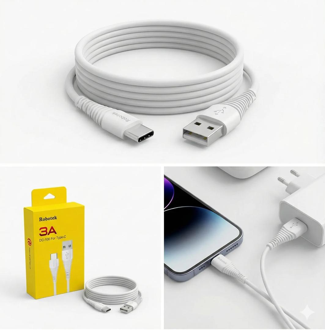 Robotek Data Cable USB To Type C