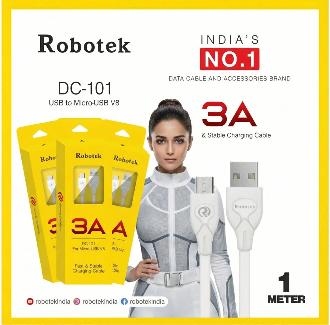 Robotek data Cable USB to V8