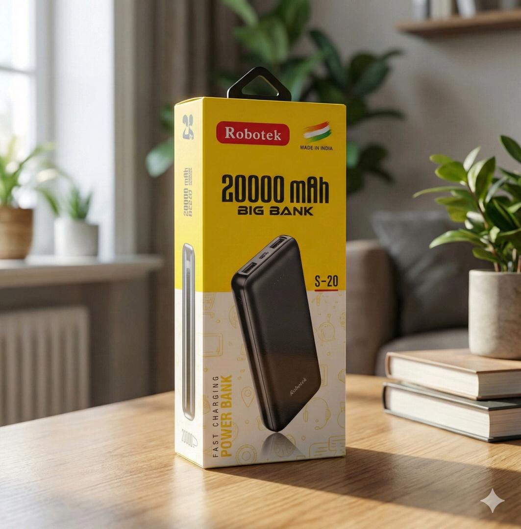 Robotek S20 20000mAh Power Bank