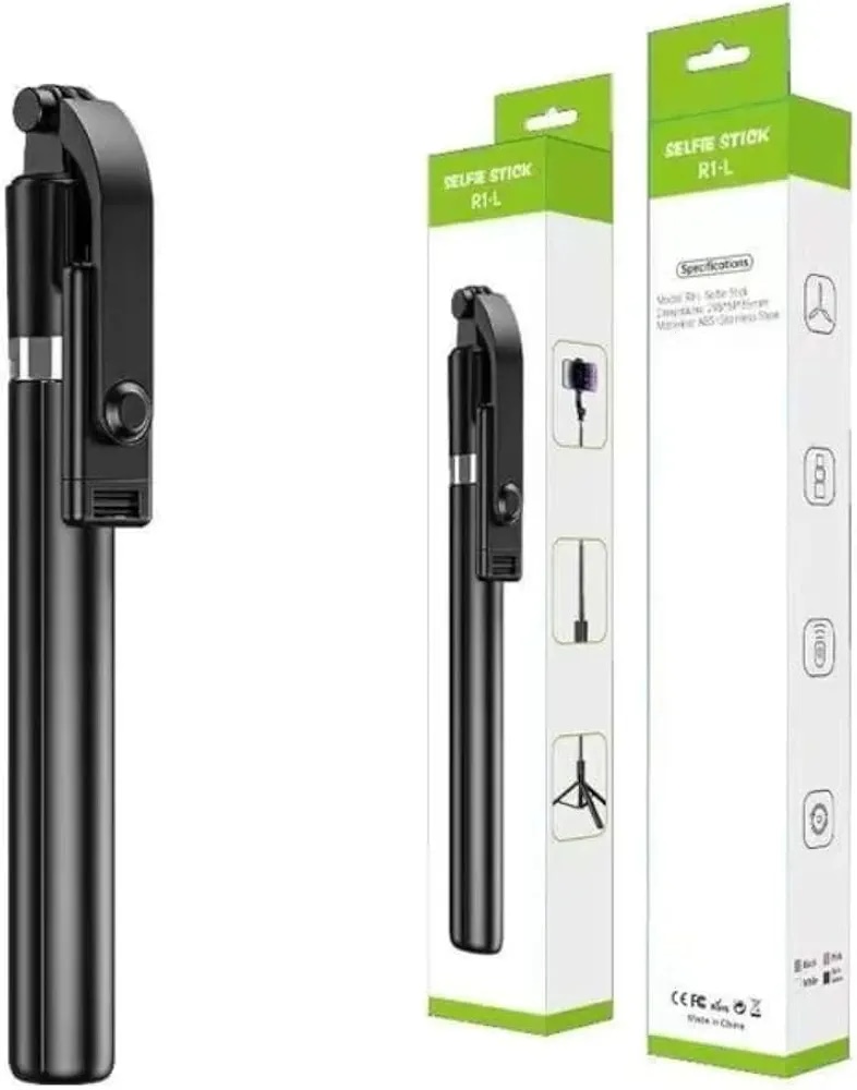 SELFIE STICK  R1 L Bluetooth Selfie Stick with Remote Tripod Stand