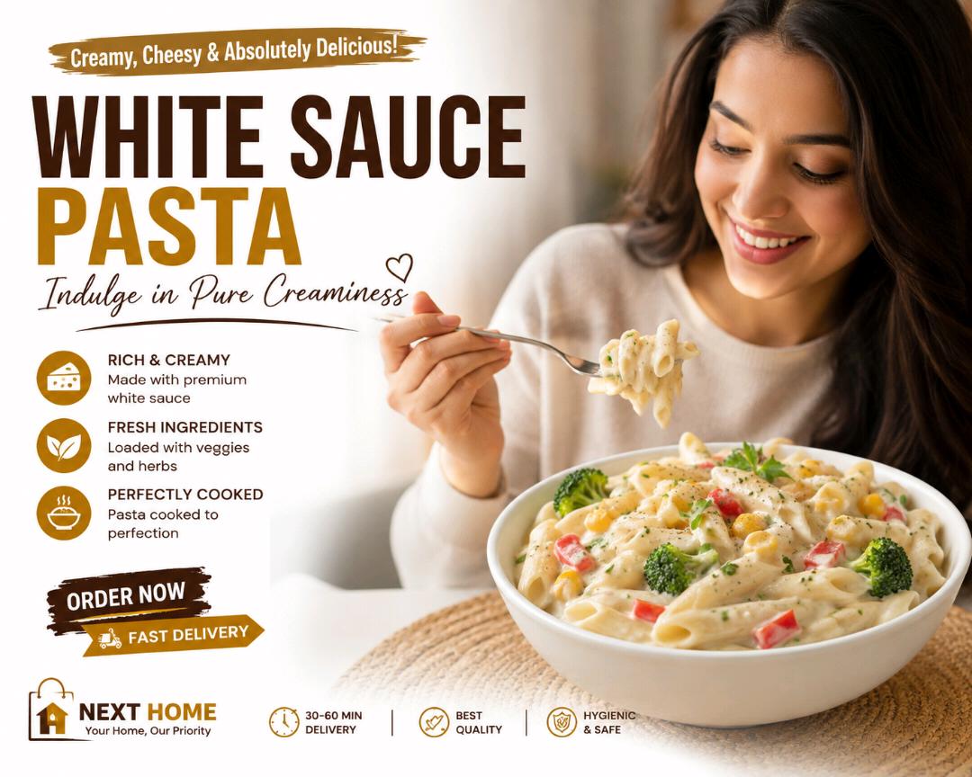 White Sauce Pasta