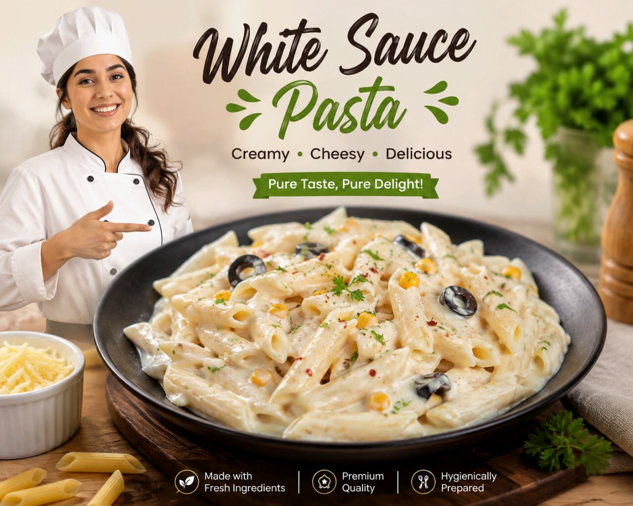 White Sauce Pasta