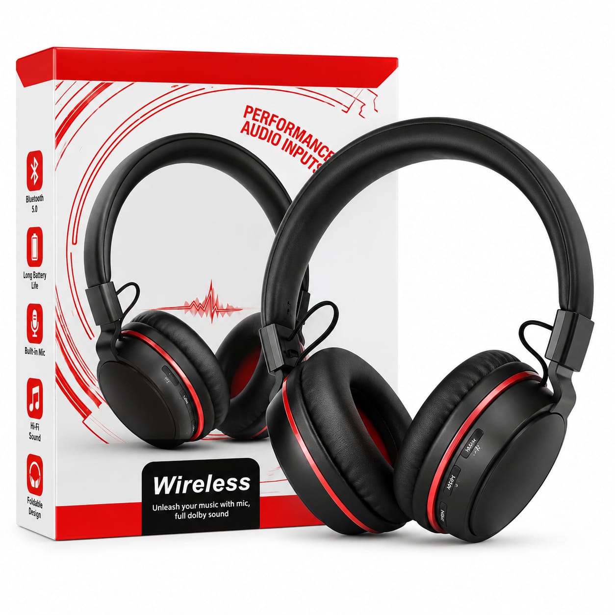 Wireless Bluetooth Headphones 🎧