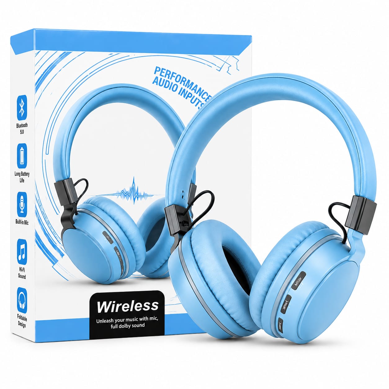 Wireless Bluetooth Headphones 🎧