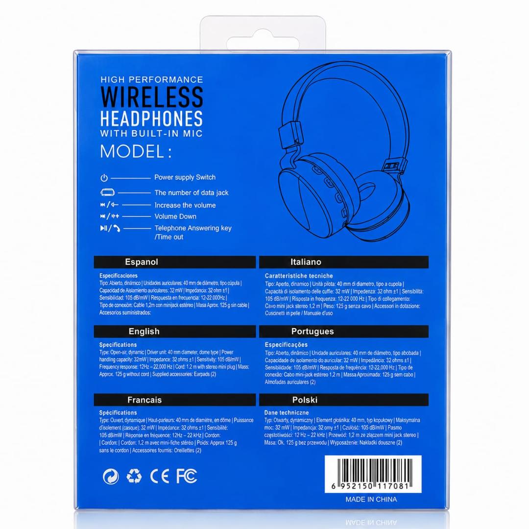Wireless Bluetooth Headphones 🎧