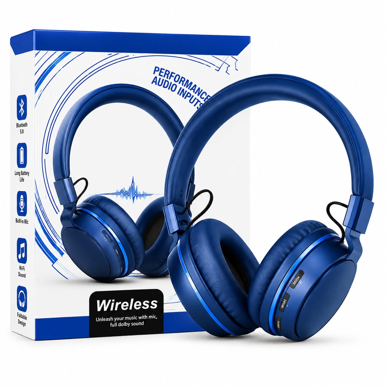 Wireless Bluetooth Headphones 🎧