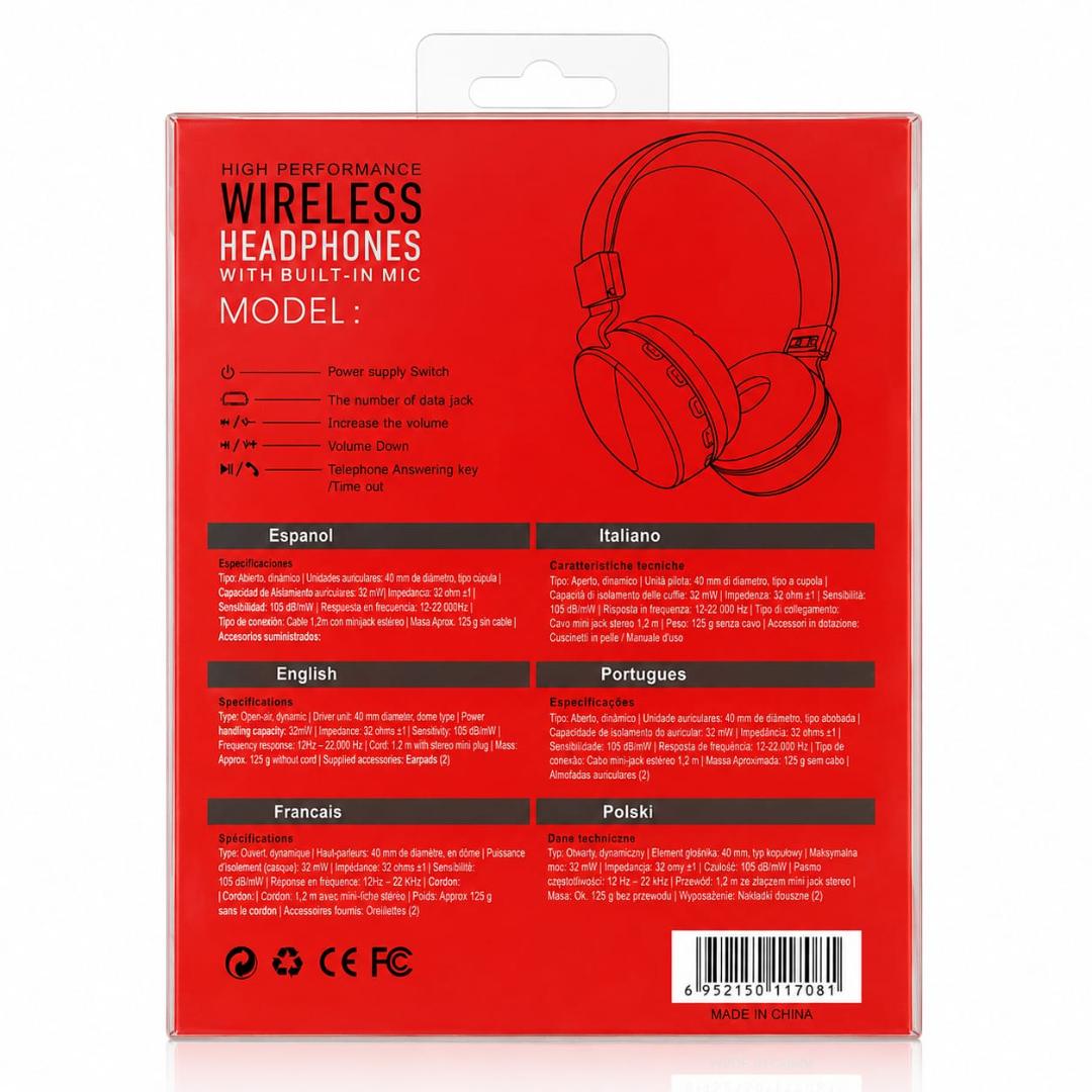 Wireless Bluetooth Headphones 🎧