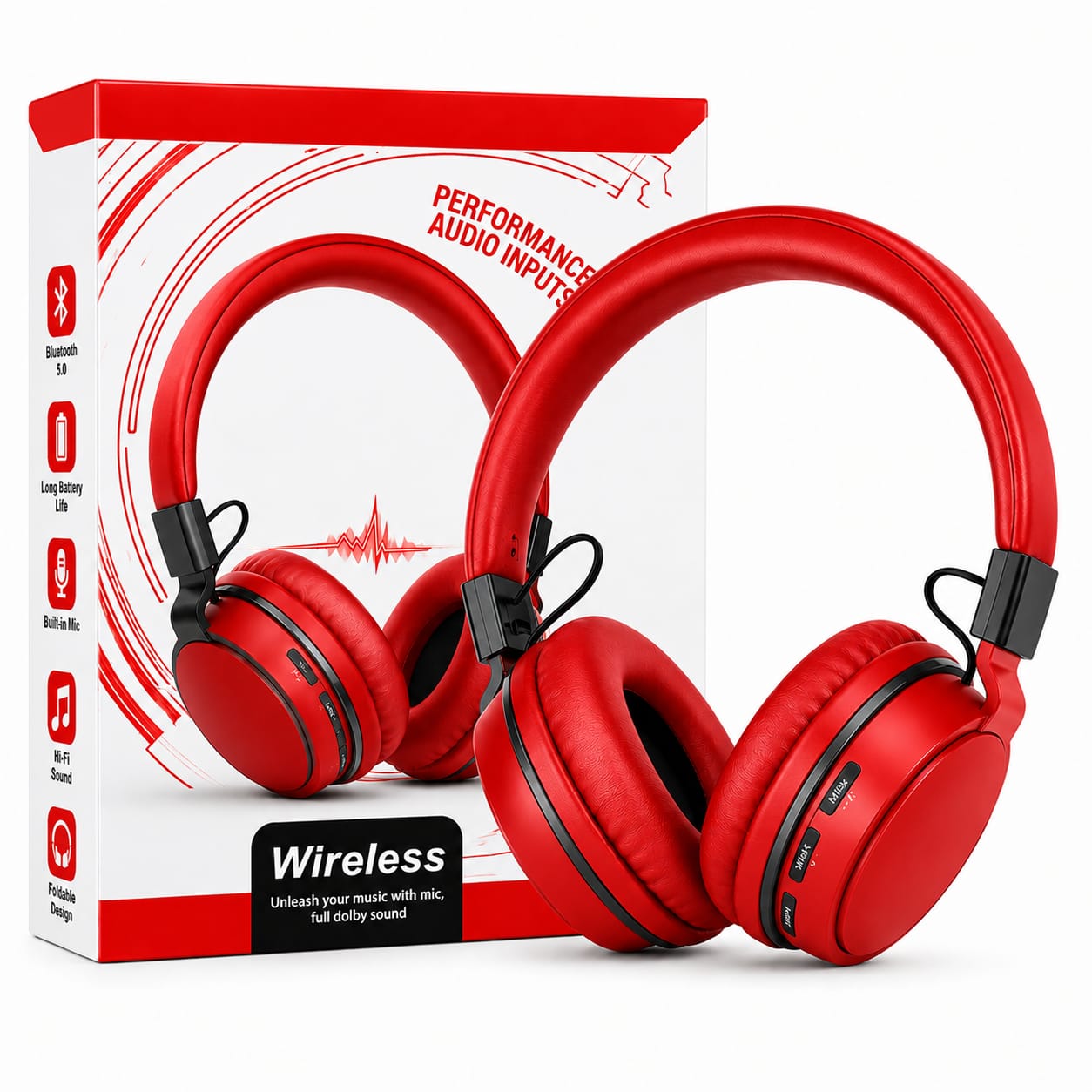 Wireless Bluetooth Headphones 🎧