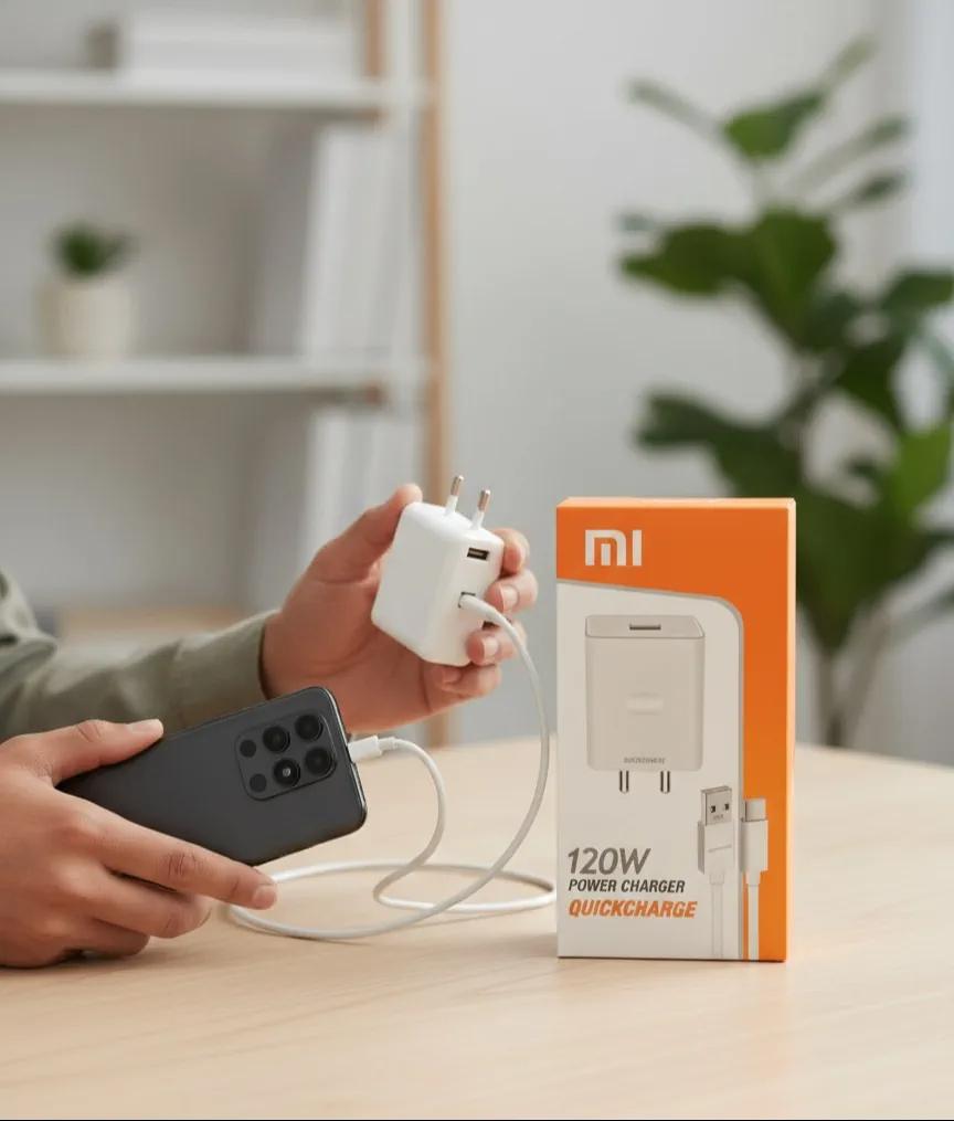Xiaomi 120W Power Charger. Warranty 6 Month
