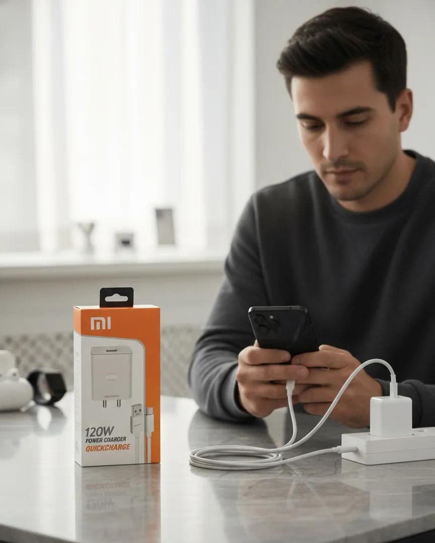 Xiaomi 120W Power Charger. Warranty 6 Month